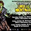 Undead Weekend Flyer