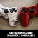 Hand Painted RDR PS3 DualShock Controllers
