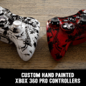 Hand Painted RDR Xbox 360 Controllers