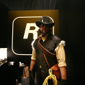 RDR fan dressed as John Marston at NY Comic Con