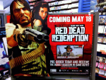 "Red Dead Redemption" Standee Poster at GameStop