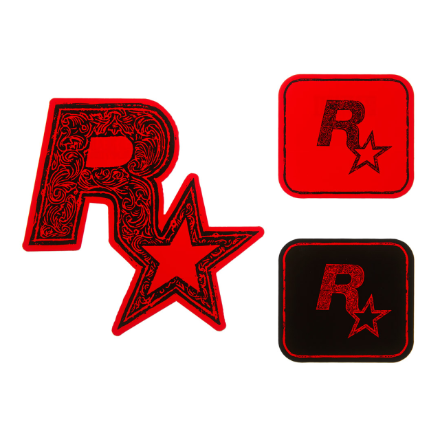 Rockstar Logo Stickers