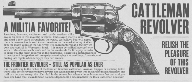 Cattleman Revolver