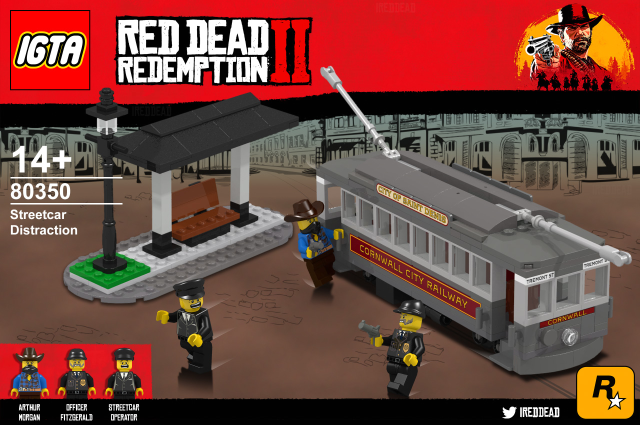 RDR2 Lego Set Streetcar Distraction