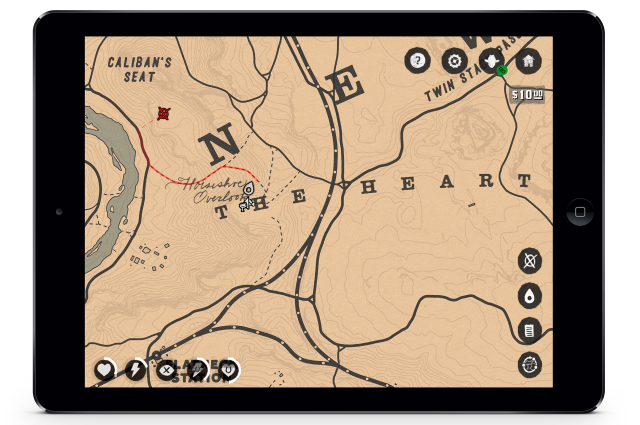 RDR2 Companion App - Map