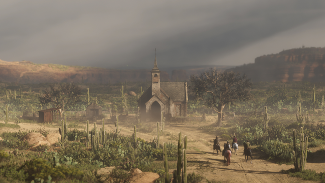 Red Dead Online - Familiar church