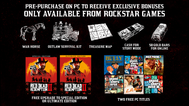 Rockstar Games offering huge in game bonuses for GTA and Red Dead Online