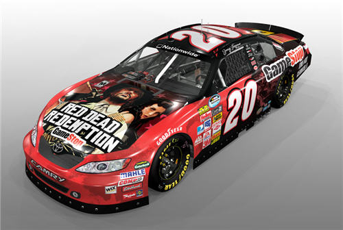 NASCAR #20 GameStop RDR Scheme