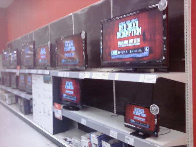 RDR commercial on many TVs