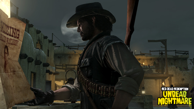 Marston examines a missing persons bulletin