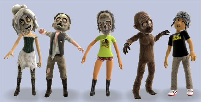 Undead Nightmare Xbox LIVE Avatars+Theme