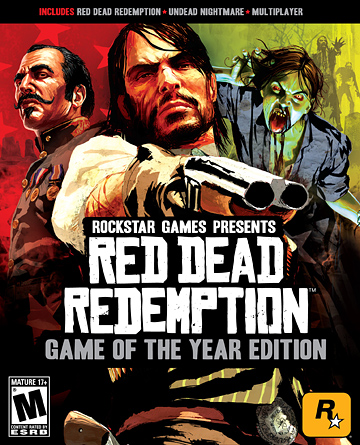 RDR Game of the Year Edition Boxart