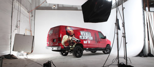 Red Dead Redemption Van Photoshoot