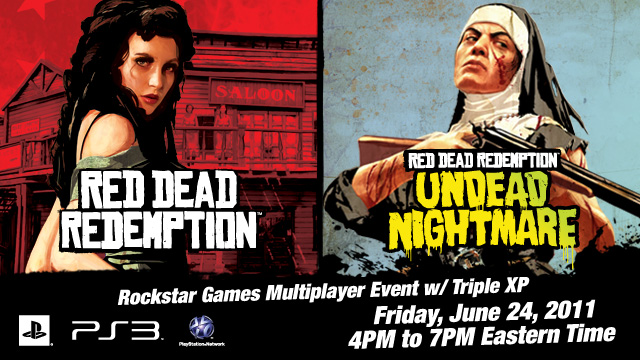 Slægtsforskning Stationær periode Rockstar Event Details: RDR on PS3 June 24 - Red Dead Redemption